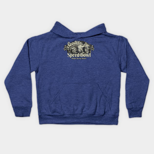 Seattle Speed Bowl 1936 Kids Hoodie by JCD666